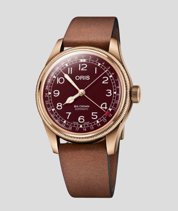 オリス(ORIS) オリス ビッグクラウン ブロンズ ポインターデイト